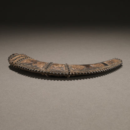 Decorated Powder Horn