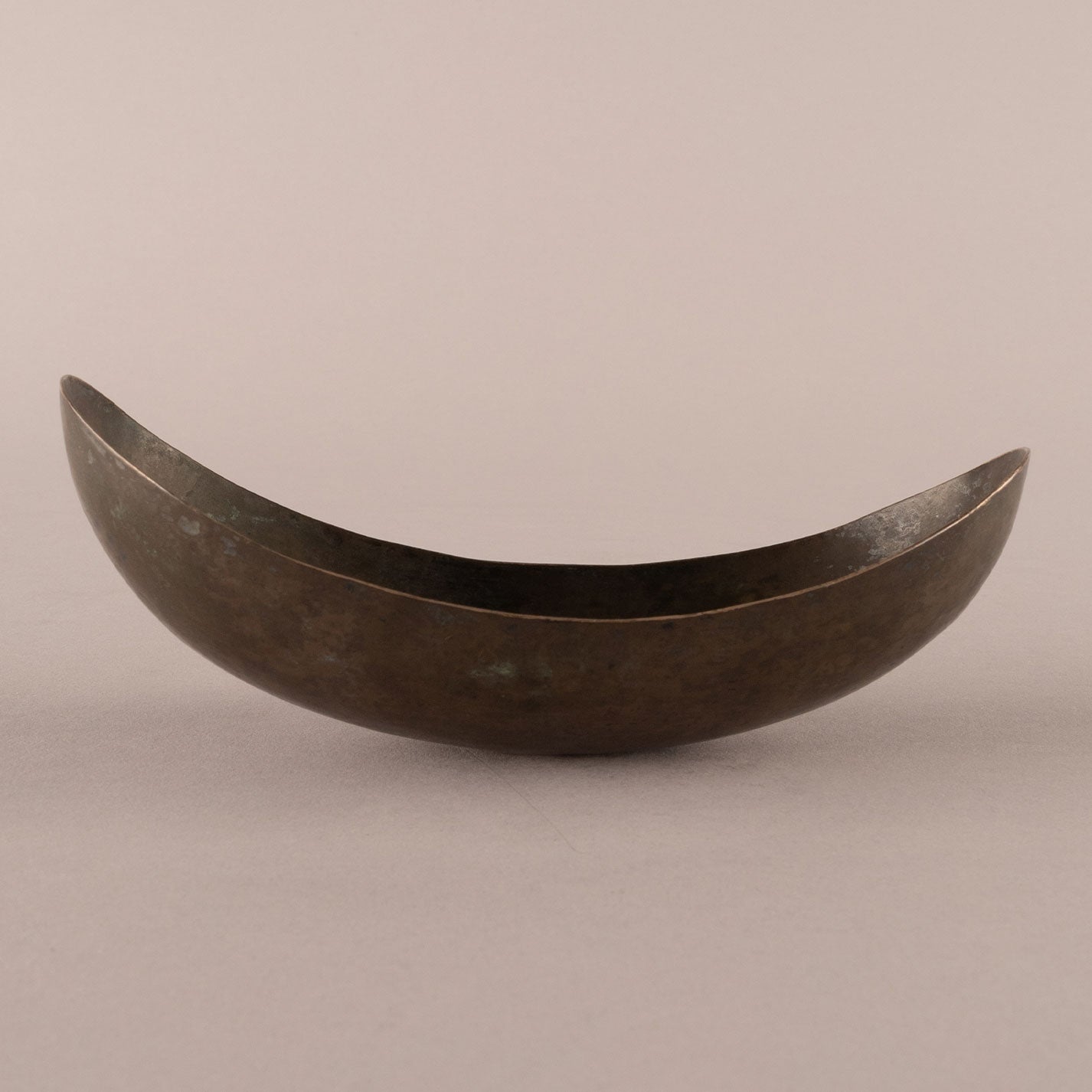 Silver Boat Shaped Bowl