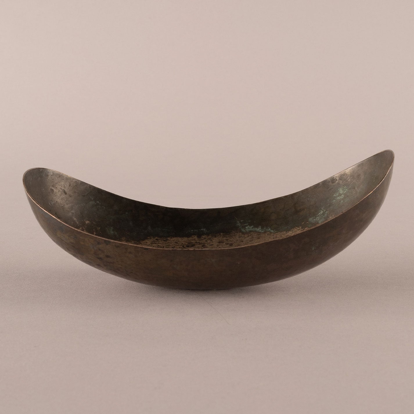 Silver Boat Shaped Bowl