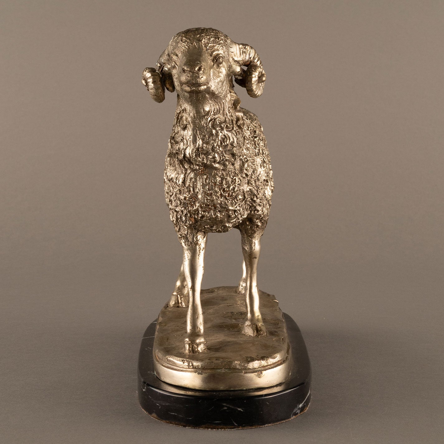 Silver sculpture “Sheep”