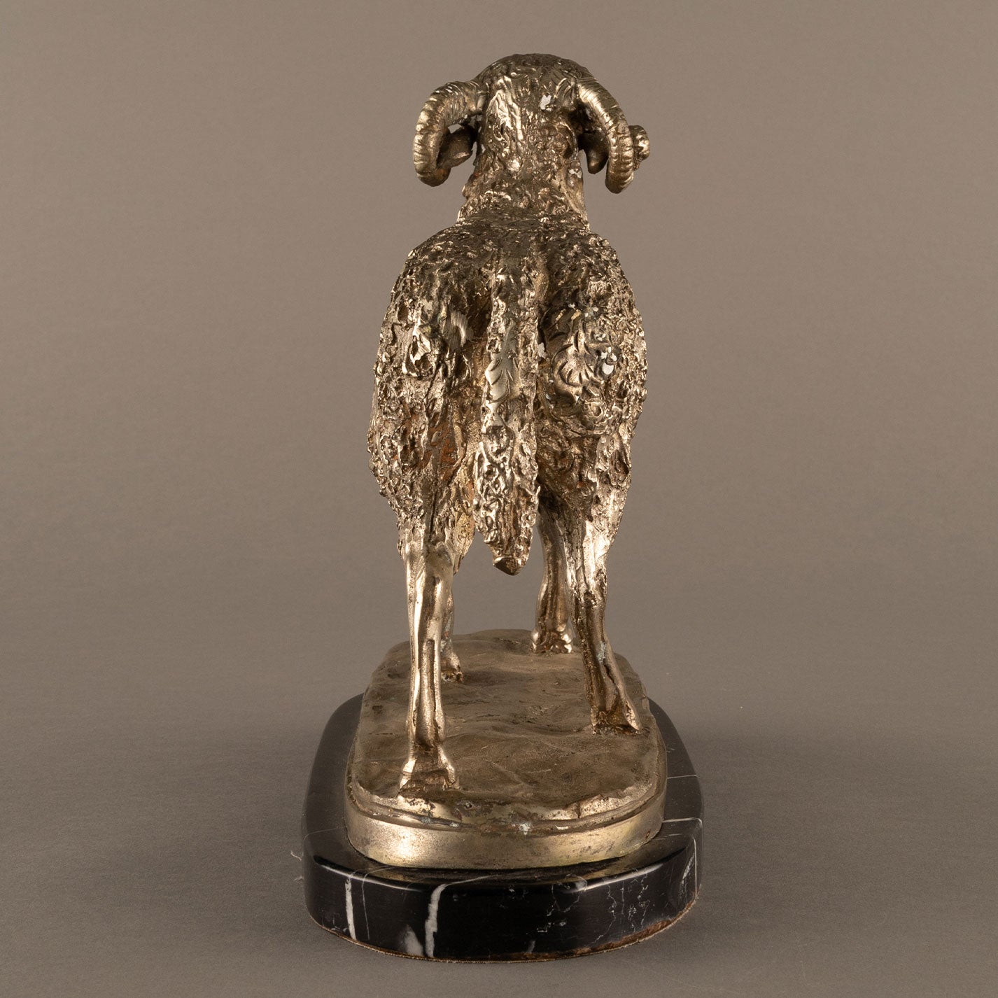 Silver sculpture “Sheep”