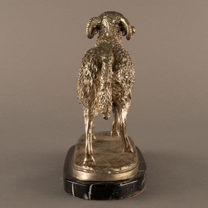Silver sculpture “Sheep”