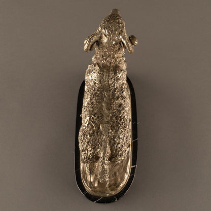 Silver sculpture “Sheep”