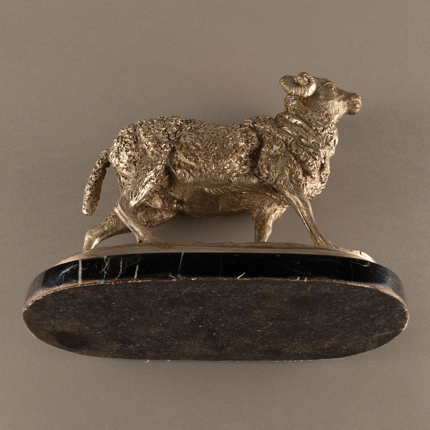 Silver sculpture “Sheep”