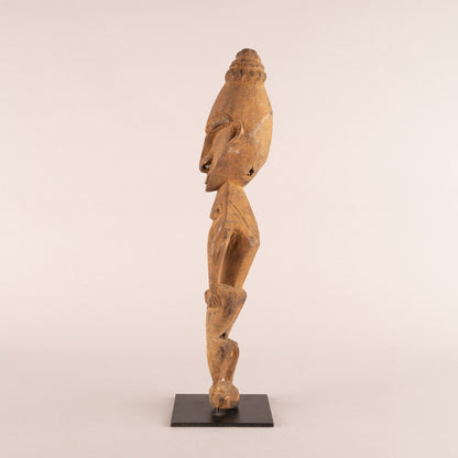 African Colored Wooden Figures