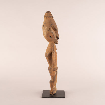 African Colored Wooden Figures