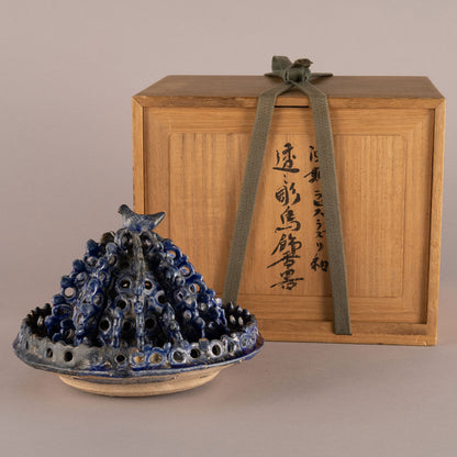 波斯卡尚 “青金石釉鏤空香爐”