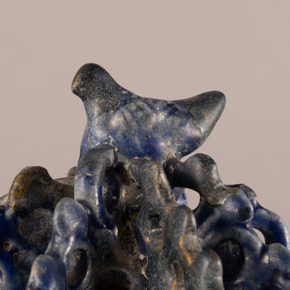 波斯卡尚 “青金石釉鏤空香爐”