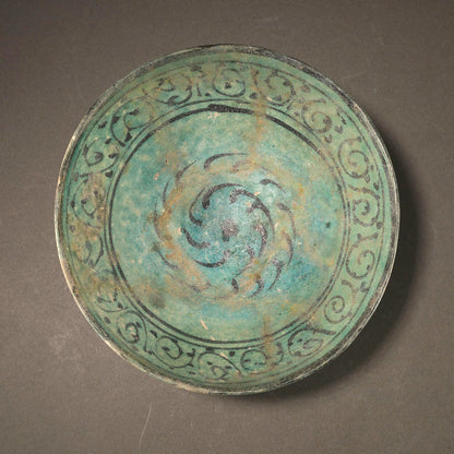 Persian Turquoise-Glazed Bowl [J0142]