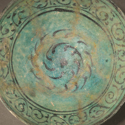 Persian Turquoise-Glazed Bowl [J0142]