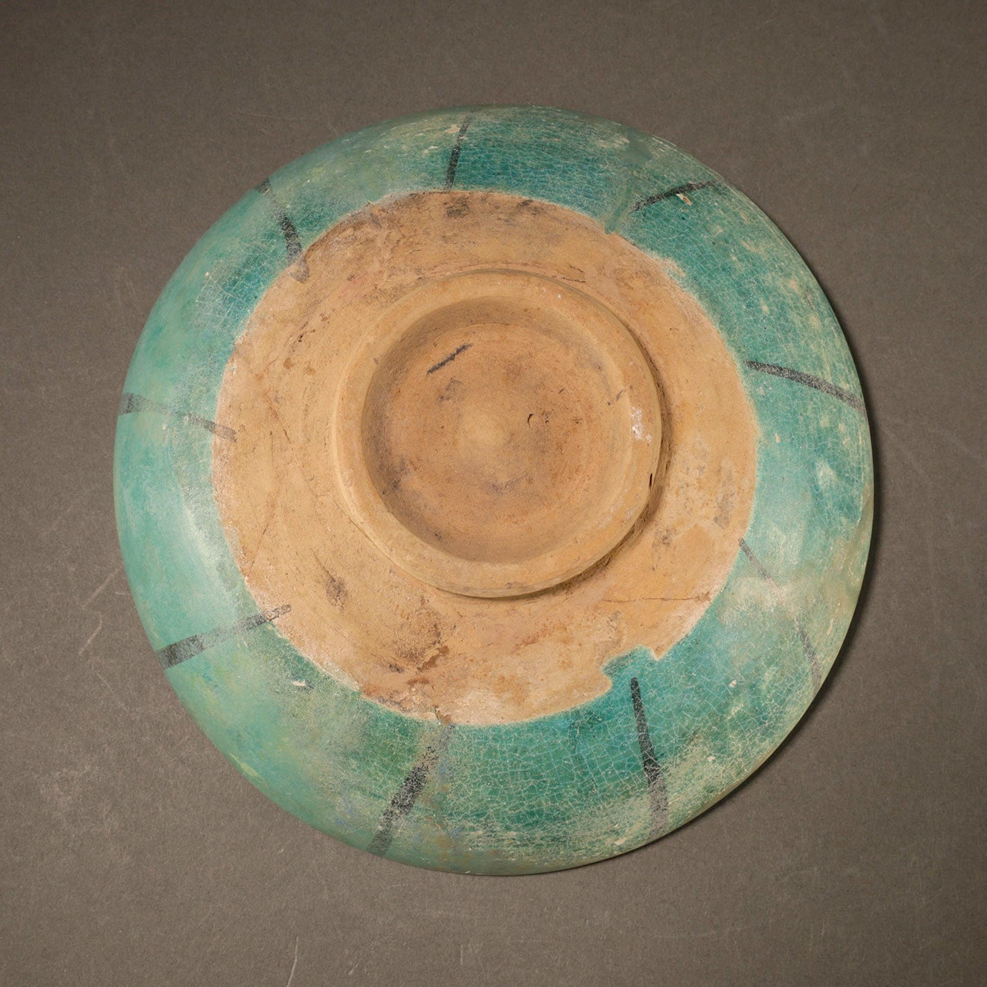 Persian Turquoise-Glazed Bowl [J0142]