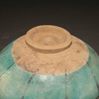 Persian Turquoise-Glazed Bowl [J0142]