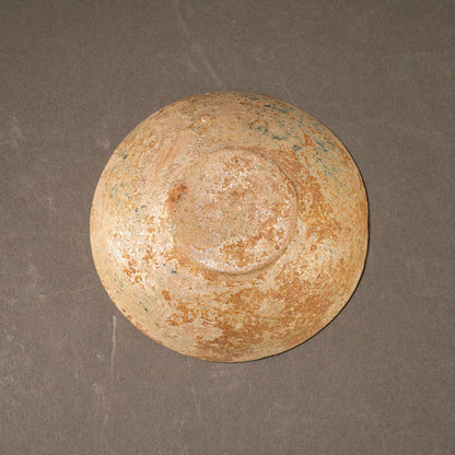 Green Glazed Bowl [J0172]