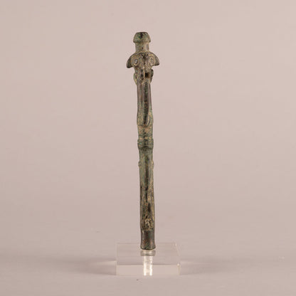 Luristan Bronze stick head