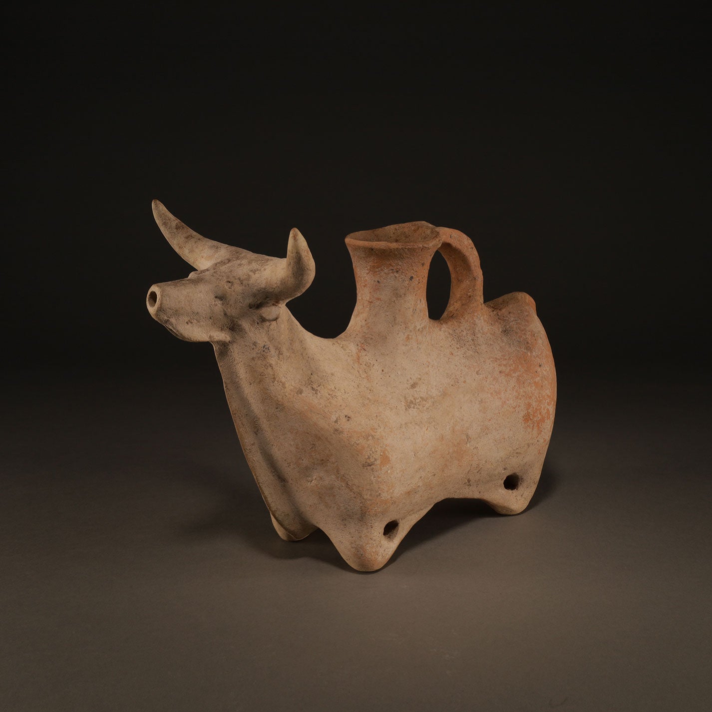 Cattle shaped pitcher