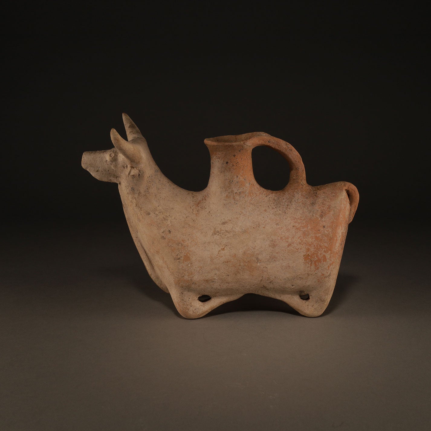 Cattle shaped pitcher