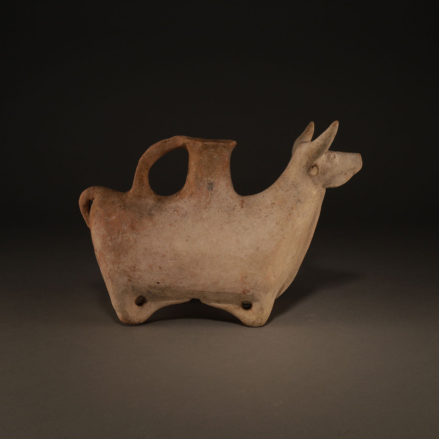Cattle shaped pitcher