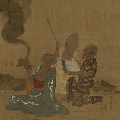作者不詳 "十六羅漢図"
