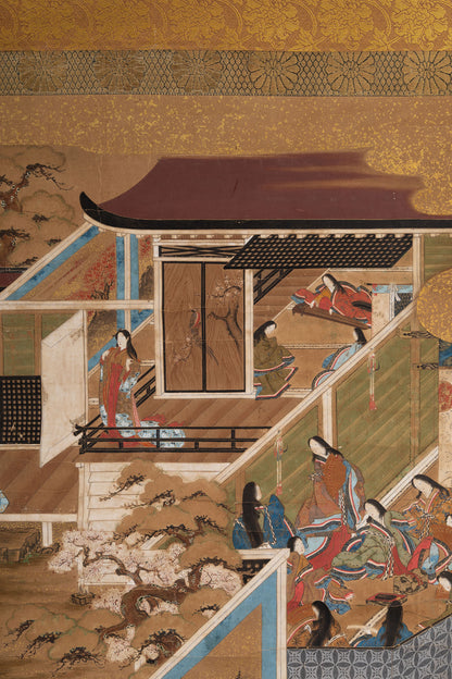 [K0221] Nobutake Fujiwara / Imperial Court Scene