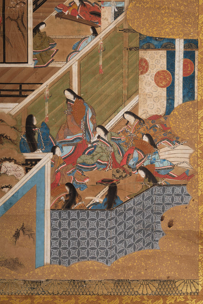 [K0221] Nobutake Fujiwara / Imperial Court Scene