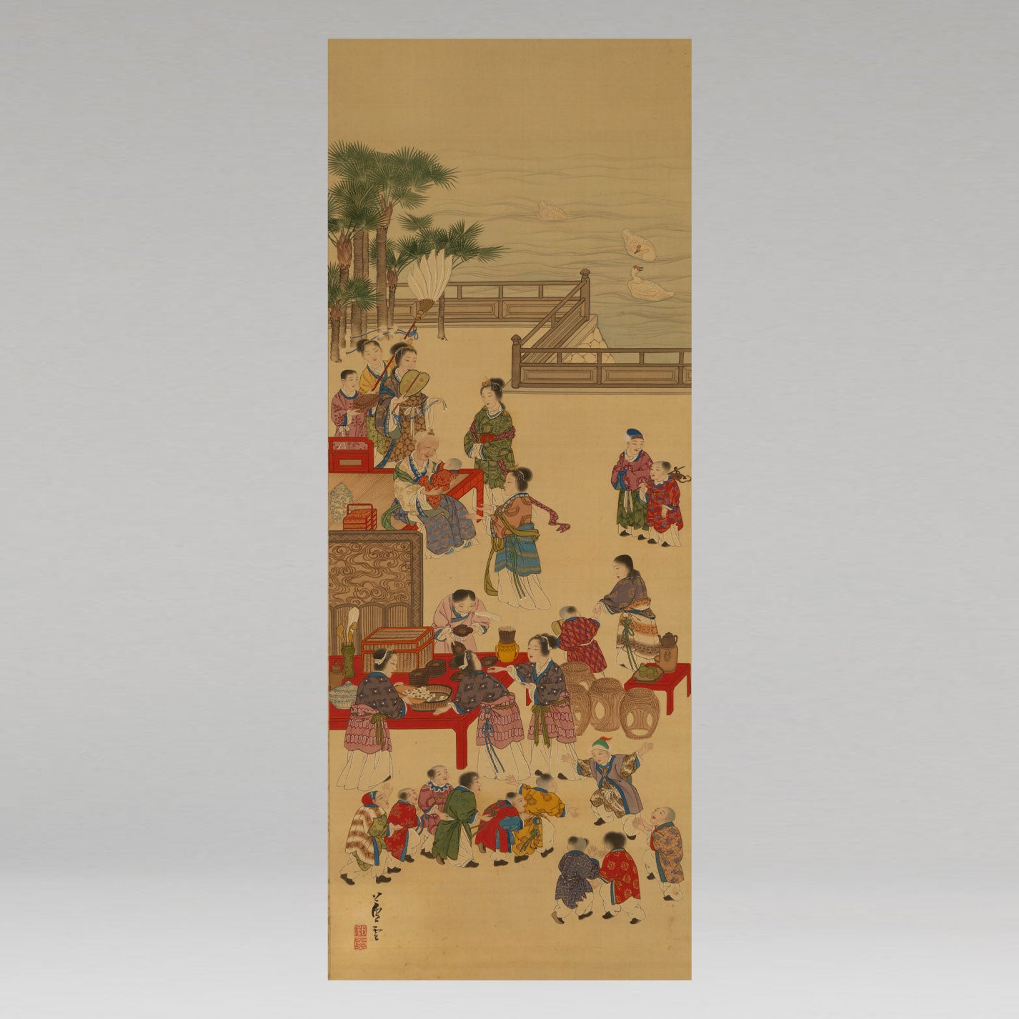 （伝）長澤藘雪 ( 丹波国 1754 - 1799 ) [K0225]