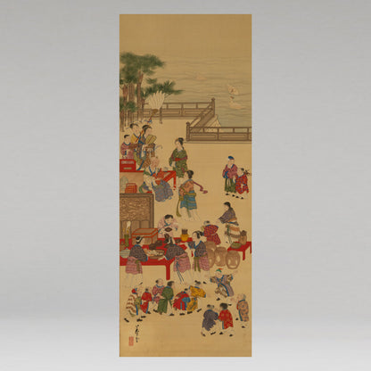 （伝）長澤藘雪 ( 丹波国 1754 - 1799 ) [K0225]