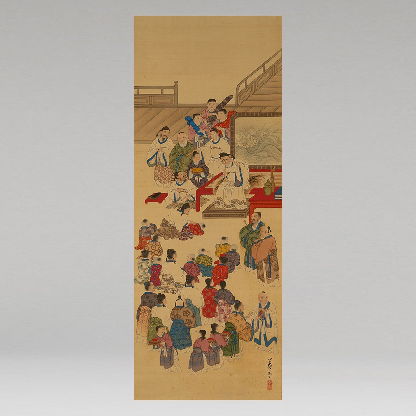 （伝）長澤藘雪 ( 丹波国 1754 - 1799 ) [K0225]