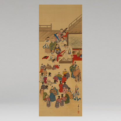 （伝）長澤藘雪 ( 丹波国 1754 - 1799 ) [K0225]