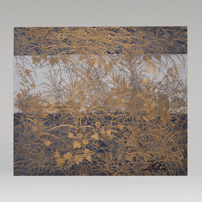 [K0383] 今井俊滿（日本，1928–2002） / 秋草圖