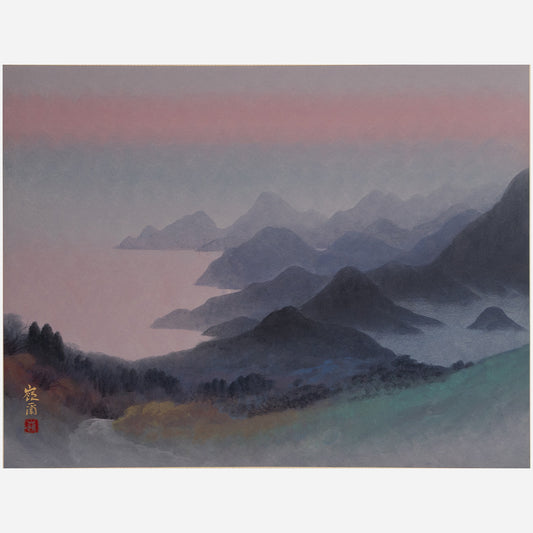 [K0392] 久保嶺爾 ( 京都 1940- ) / 爽明