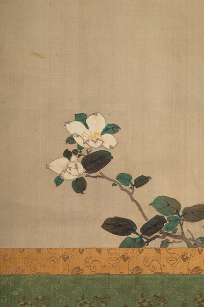 [K0447] Unknown Artist / Large Flower-and-Bird Painting