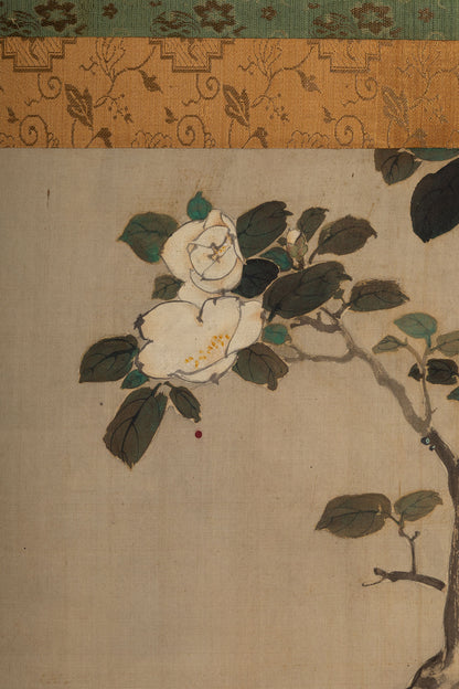 [K0447] Unknown Artist / Large Flower-and-Bird Painting