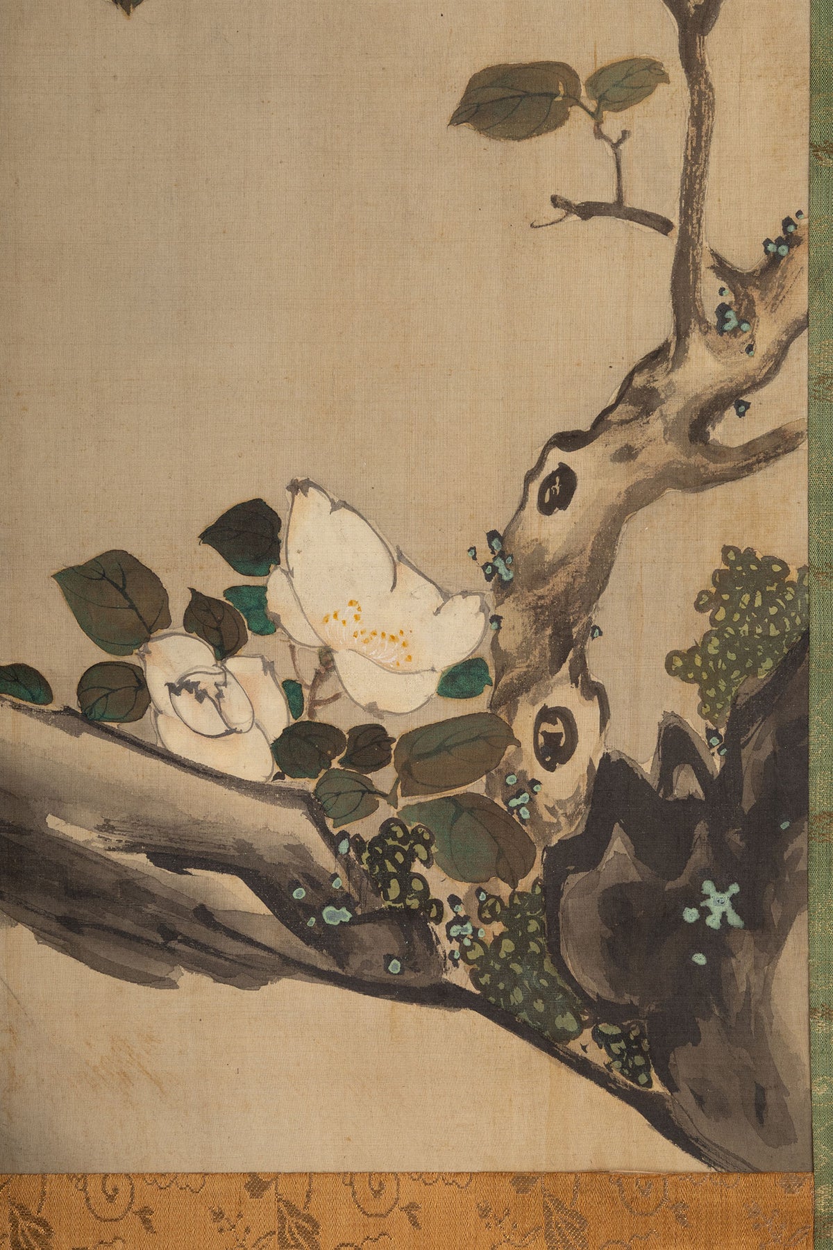 [K0447] Unknown Artist / Large Flower-and-Bird Painting