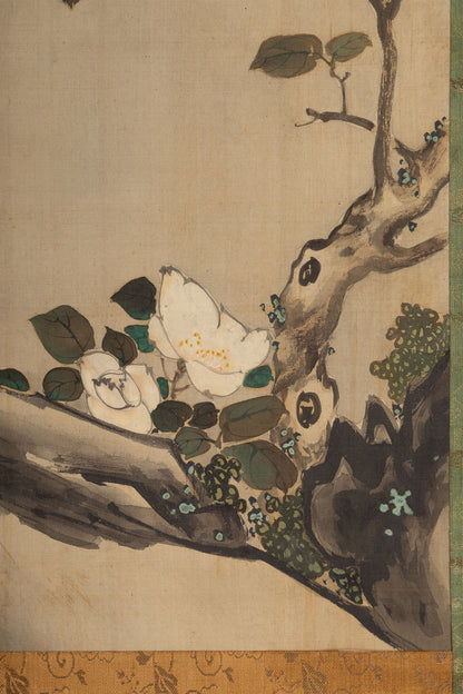 [K0447] Unknown Artist / Large Flower-and-Bird Painting