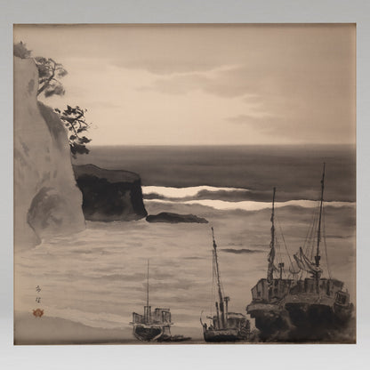 児玉希望 ( 広島 1898 - 1971 ) / 暮潮 [K0461]