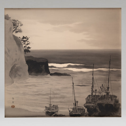 児玉希望 ( 広島 1898 - 1971 ) / 暮潮 [K0461]
