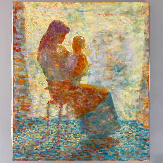 熊谷有展 ( 長崎県 1966 - ) / 母と子