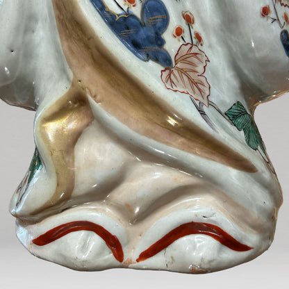 古伊萬里彩繪美人人偶