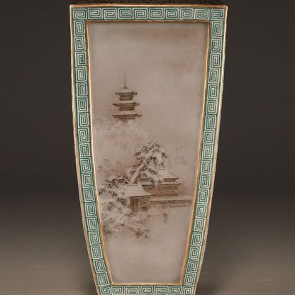 九谷竜山製（明治時期）