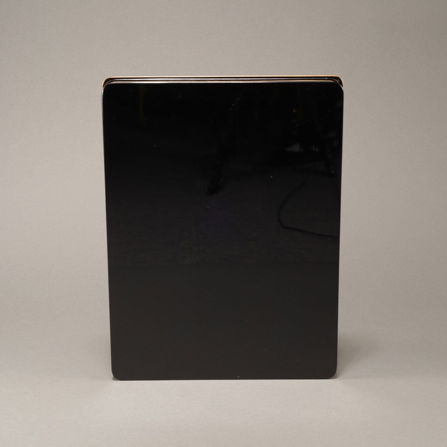 蒔絵下鴨神社図 文庫・硯箱 (2点一組)