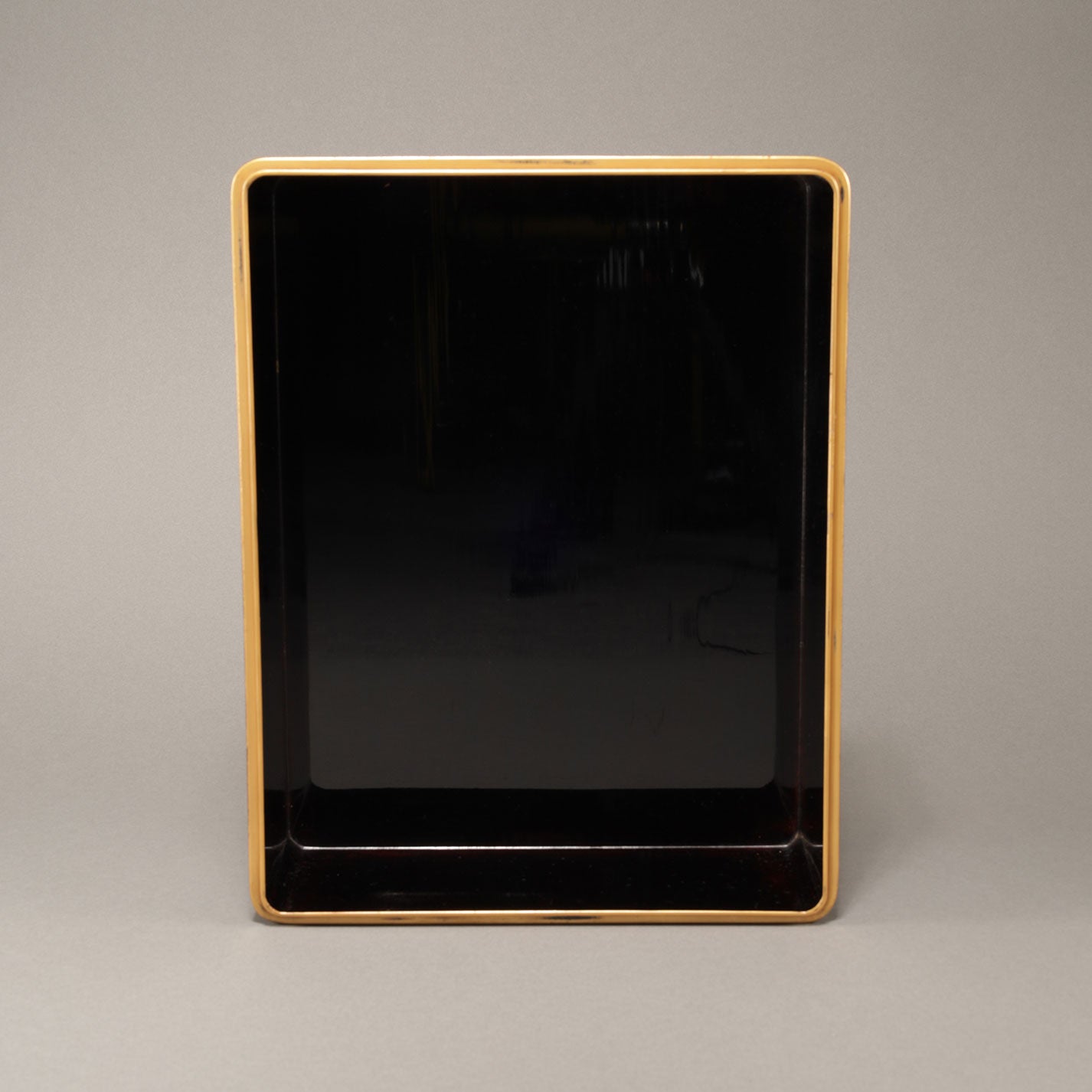 蒔絵下鴨神社図 文庫・硯箱 (2点一組)