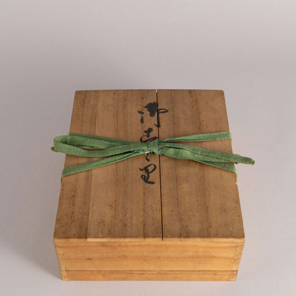Flower and bird lacquerware stationery and inkstone box (set of 2)