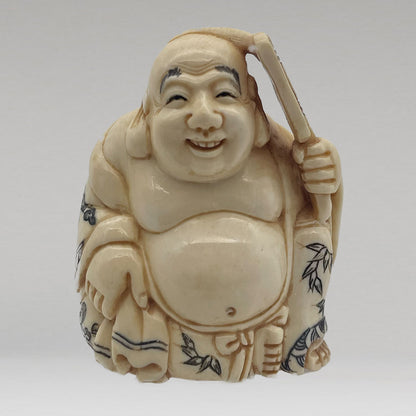 象牙七福神根付（7点一組）