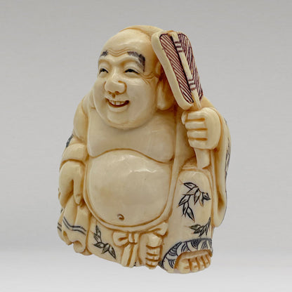 象牙七福神根付（7点一組）