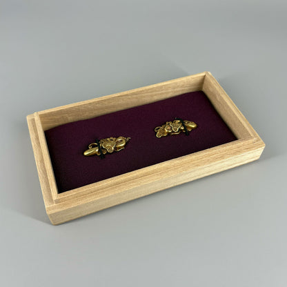 金絲葫蘆目貫一對