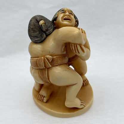 Ivory Netsuke Sumo