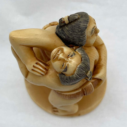 Ivory Netsuke Sumo