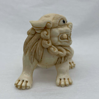 Ivory Netsuke Lion