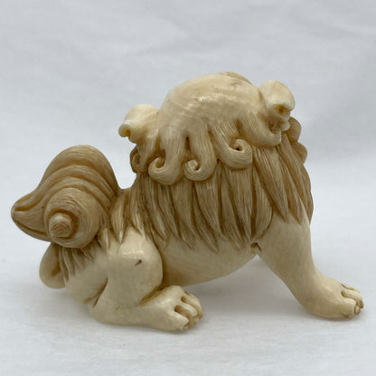 Ivory Netsuke Lion