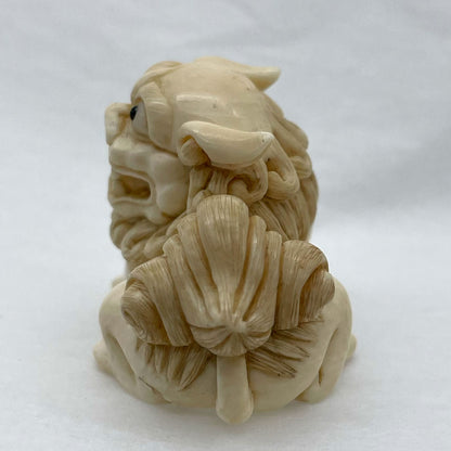 Ivory Netsuke Lion